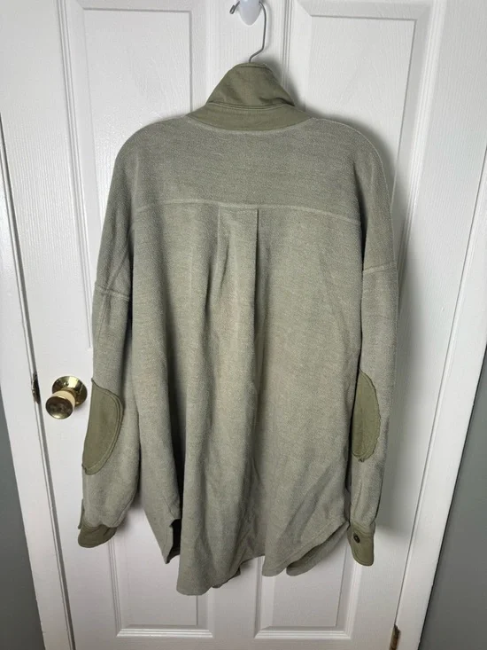 Free People Ruby Jacket in Jaded Green XL - Picture 4 of 6